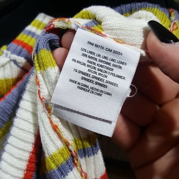 MOTH | Ribbed Sweater Top - Picture 6 of 7